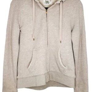 JCrew Vintage Sherpa Lined Front Zip Hoodie